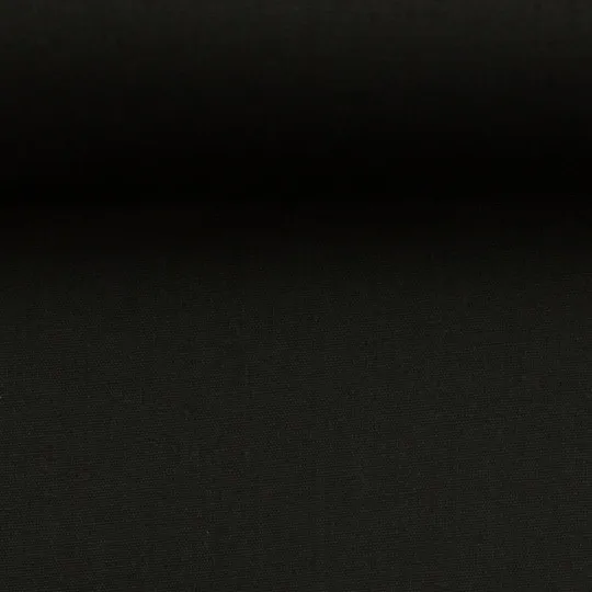 50cm Swafing Heide Baumwollstoff uni schwarz