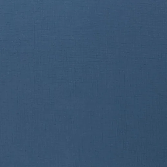 50cm Swafing Jenke Musselin Double Gauze jeansblau