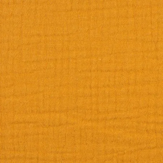 50cm Swafing Jenke Musselin Double Gauze senf