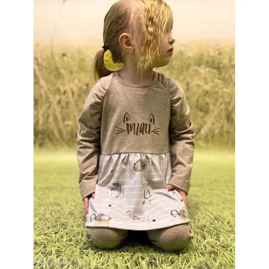 Rest: 1,70m Swafing Jerseystoff Vanessa beige-meliert