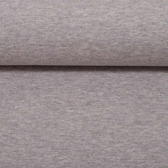 50cm Swafing Jerseystoff Vanessa hellgrau-meliert