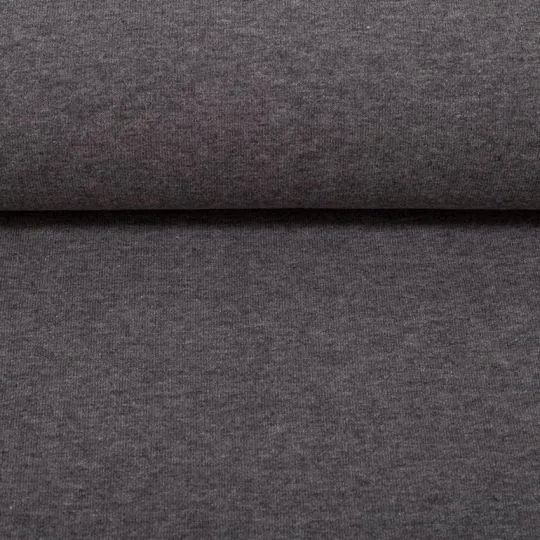 50cm Swafing Jerseystoff Vanessa grau-meliert