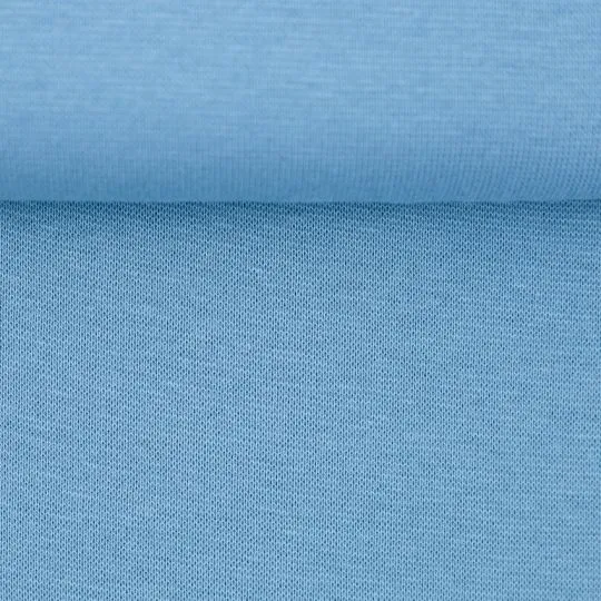 50cm Swafing Jerseystoff Vanessa hellblau