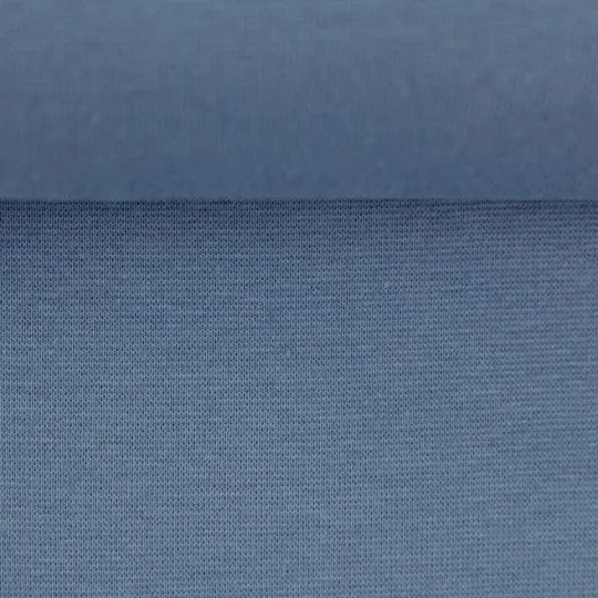 50cm Swafing Jerseystoff Vanessa rauchblau
