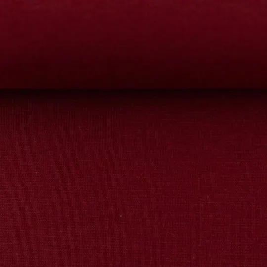 50cm Swafing Jerseystoff Vanessa burgundy