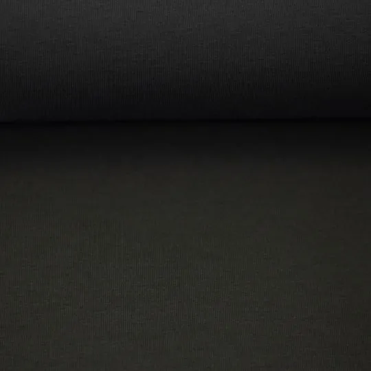 50cm Swafing Jerseystoff Vanessa anthrazit