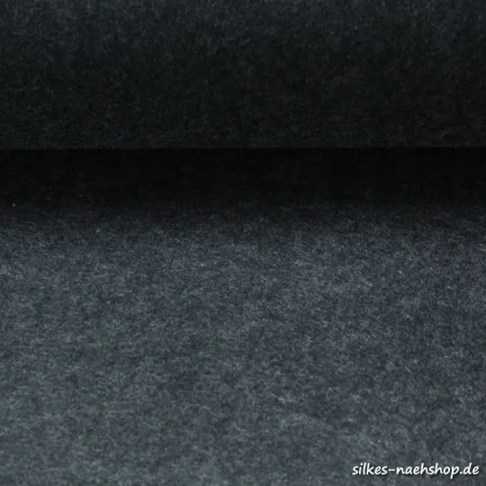 Filz Taschenfilz 3mm dunkelgrau-meliert 50cmx90cm