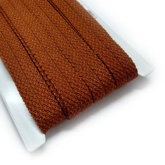 22m Knicktresse mit Wolle terra