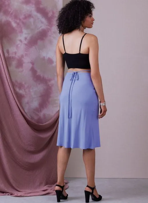 V1944 VOGUE Schnittmuster Hemdbluse Rock