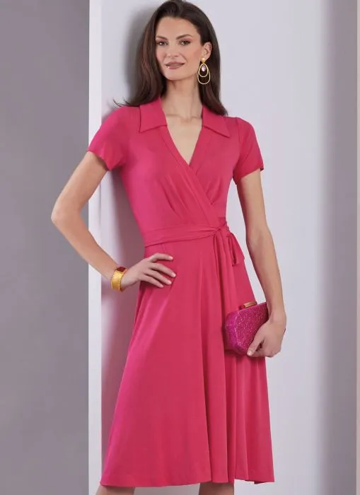 V1952 VOGUE Schnittmuster Wickelkleid