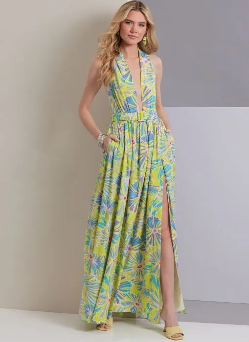 V1953 VOGUE Schnittmuster Kleid Abendkleid