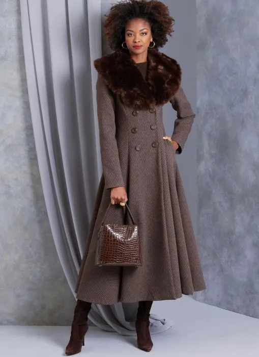 V1971 VOGUE Schnittmuster Mantel in 5 Längen!