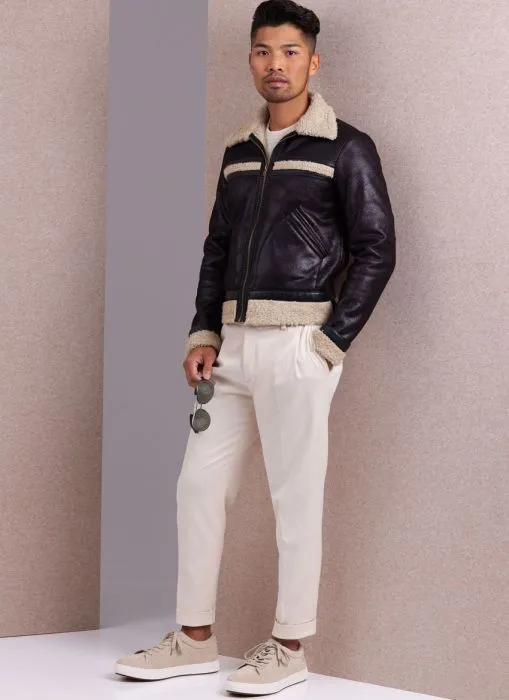 V1995 VOGUE Designerschnitt Herrenjacke Blouson