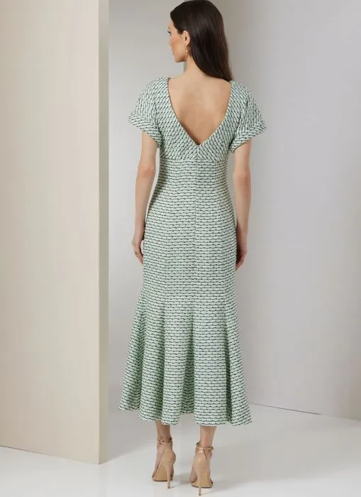 V2027 VOGUE Schnittmuster Abendkleid