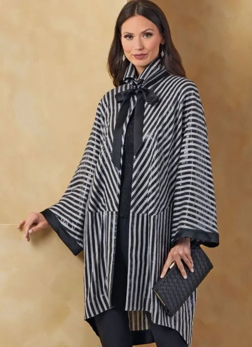 V2071 VOGUE Schnittmuster Designer-Jacke