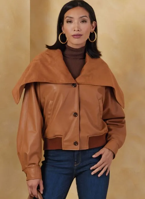 V2072 VOGUE Schnittmuster Bomber-Jacke