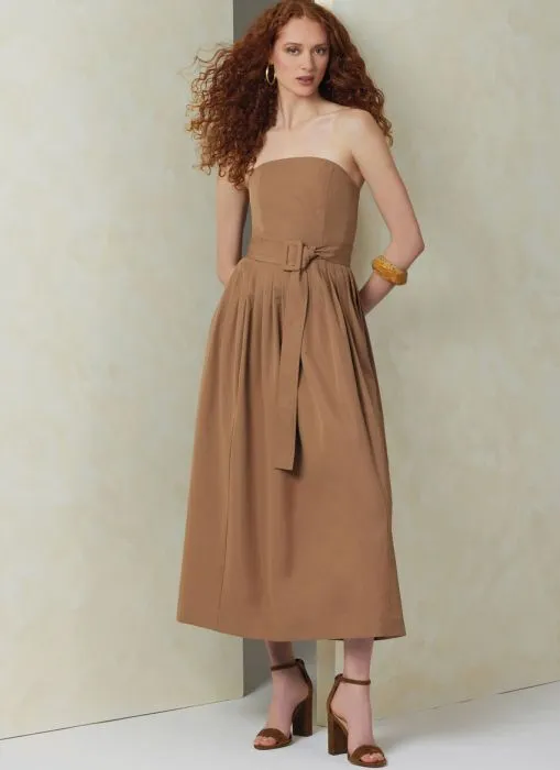V2084 VOGUE Schnittmuster Cocktailkleid