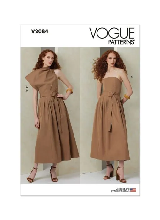 V2084 VOGUE Schnittmuster Cocktailkleid
