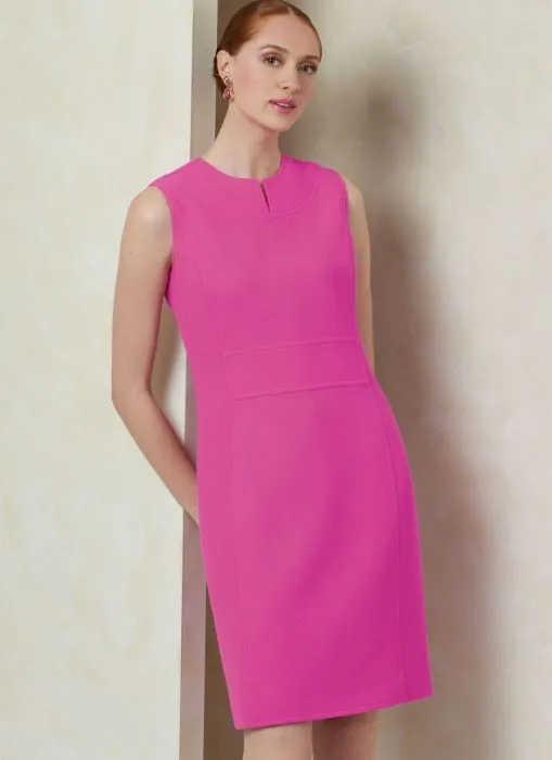 V2085 VOGUE Schnittmuster Designerkleid mit Jacke