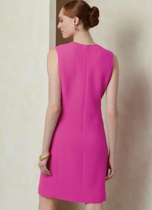 V2085 VOGUE Schnittmuster Designerkleid mit Jacke