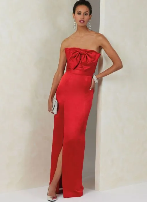 V2088 VOGUE Schnittmuster Abendkleid