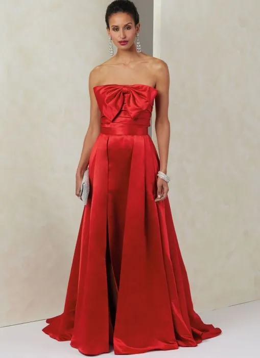 V2088 VOGUE Schnittmuster Abendkleid