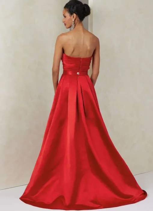 V2088 VOGUE Schnittmuster Abendkleid