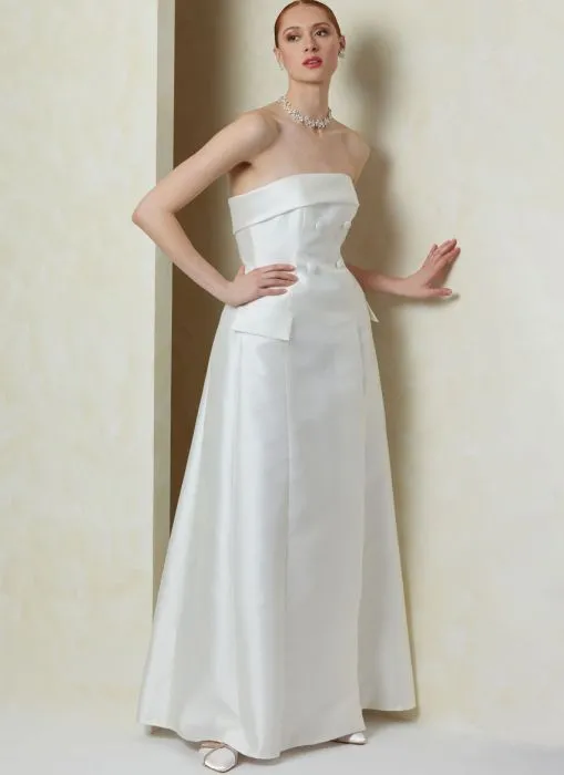 V2089 VOGUE Schnittmuster Abendkleid