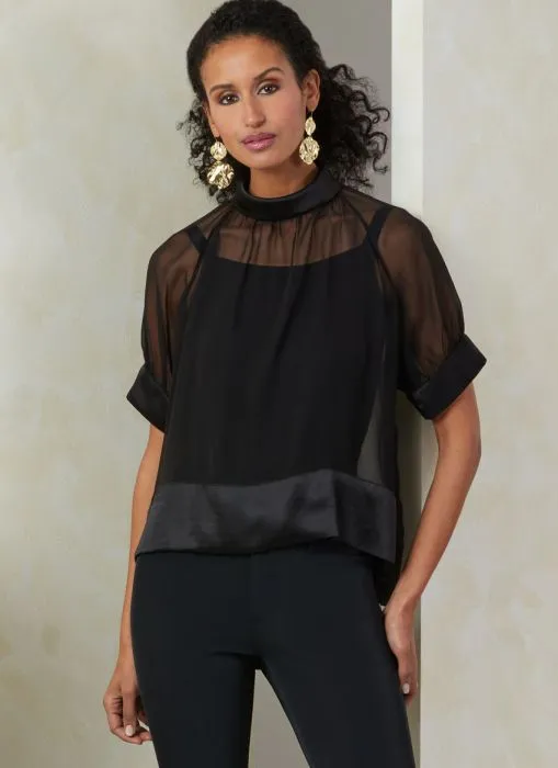 V2090 VOGUE Schnittmuster Blusenshirt