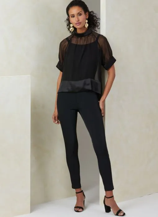 V2090 VOGUE Schnittmuster Blusenshirt