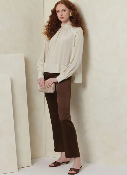 V2090 VOGUE Schnittmuster Blusenshirt