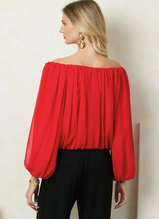 V2091 VOGUE Schnittmuster Bubble Top