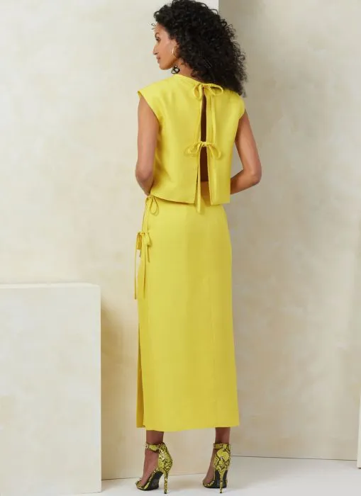 V2096 VOGUE Schnittmuster Top Rock