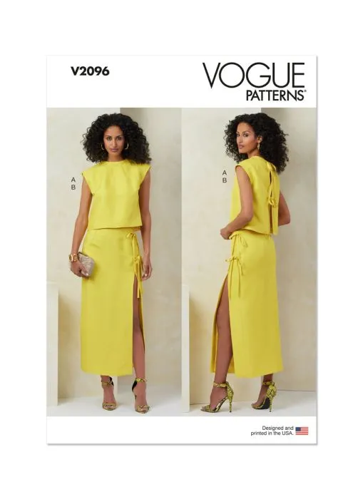 V2096 VOGUE Schnittmuster Top Rock