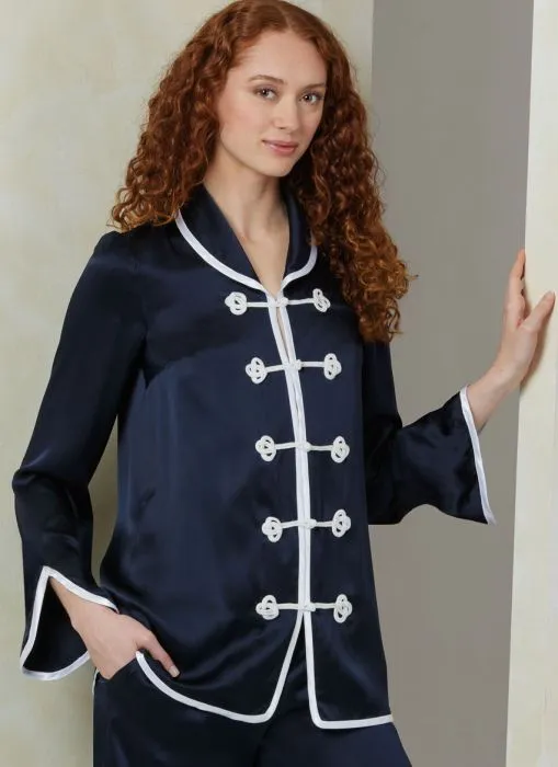 V2099 VOGUE Schnittmuster Pyjama XS-XXL