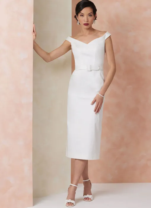 V2105 VOGUE Schnittmuster Kleid Cocktailkleid