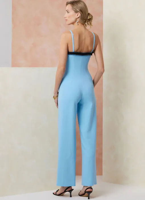 V2111 VOGUE Schnittmuster Jumpsuit Overall