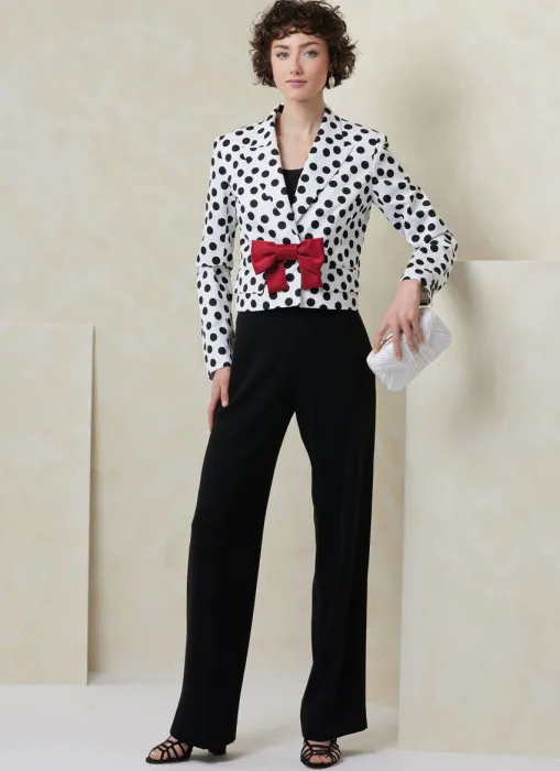 V2114 VOGUE Schnittmuster Abendjacke Blazer