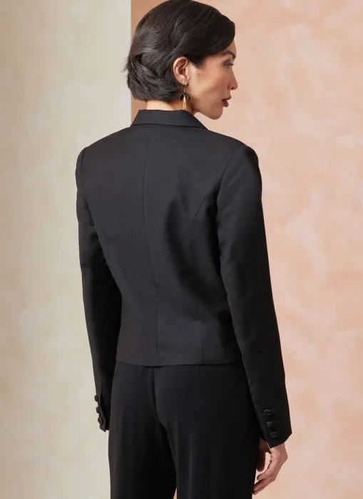 V2114 VOGUE Schnittmuster Abendjacke Blazer