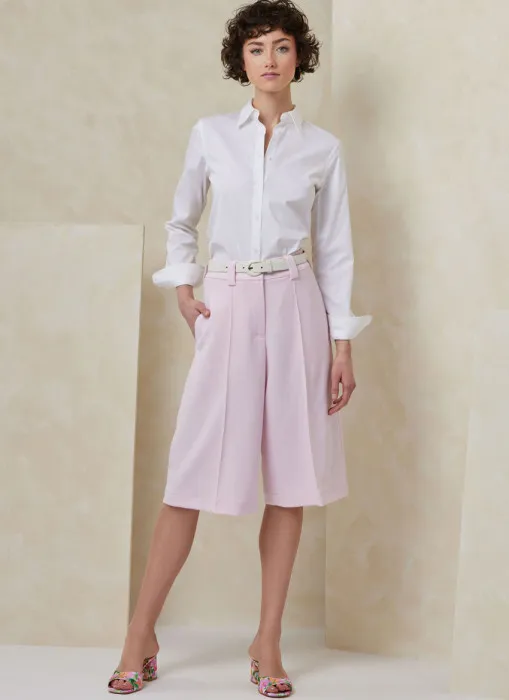 V2115 VOGUE Schnittmuster für kurze Hosen