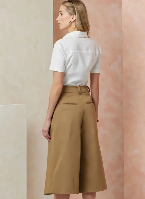 V2115 VOGUE Schnittmuster für kurze Hosen