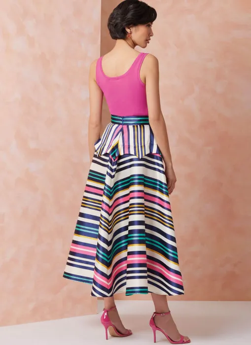 V2116 VOGUE Schnittmuster Rock EASY!