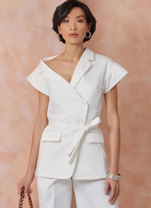 V2117 VOGUE Schnittmuster Hosenanzug