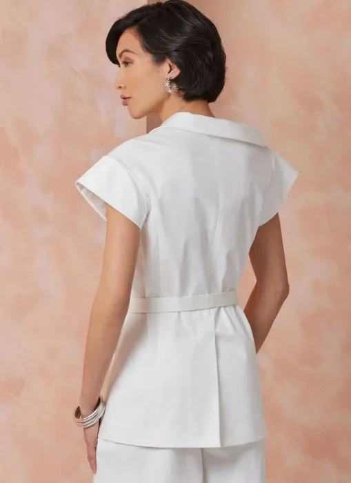 V2117 VOGUE Schnittmuster Hosenanzug