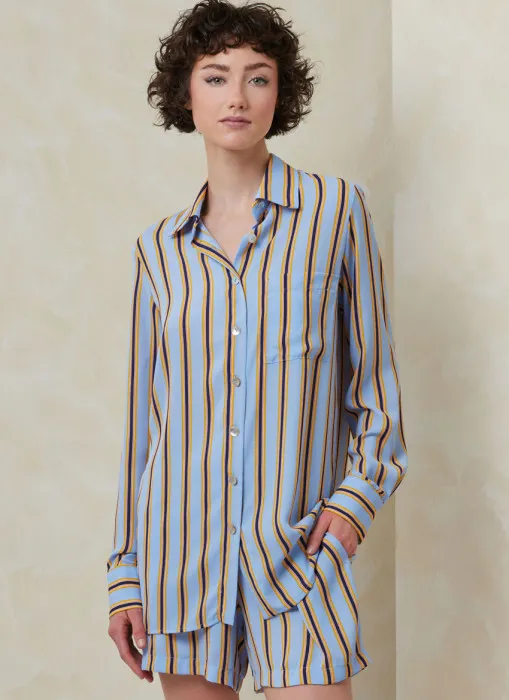 V2119 VOGUE Schnittmuster Pyjama Shorty S-XXL
