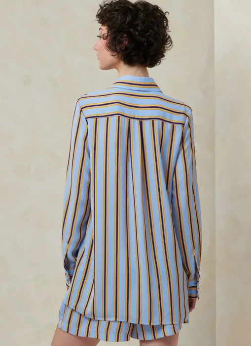 V2119 VOGUE Schnittmuster Pyjama Shorty S-XXL