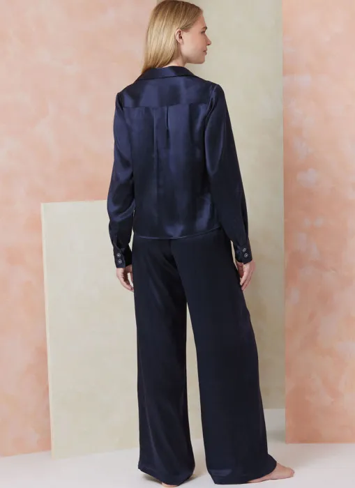 V2119 VOGUE Schnittmuster Pyjama Shorty S-XXL