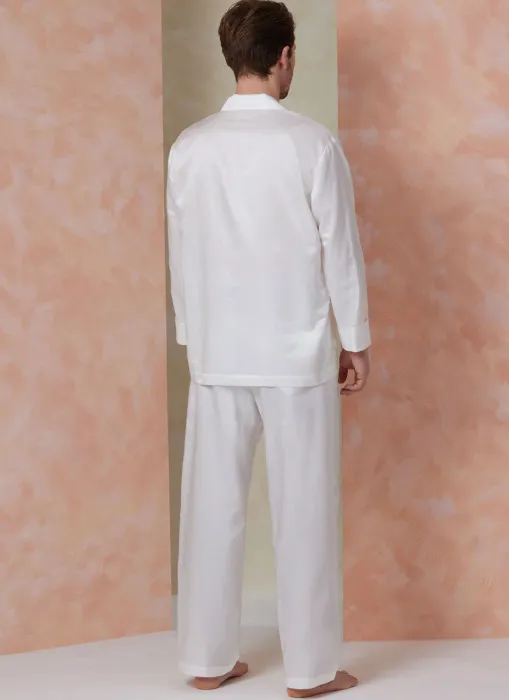 V2121 VOGUE Schnittmuster Herren-Pyjama S-3XL
