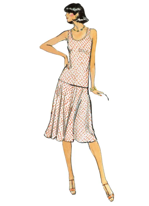 V2122 VOGUE Vintage Designer Schnittmuster 70er Jahre