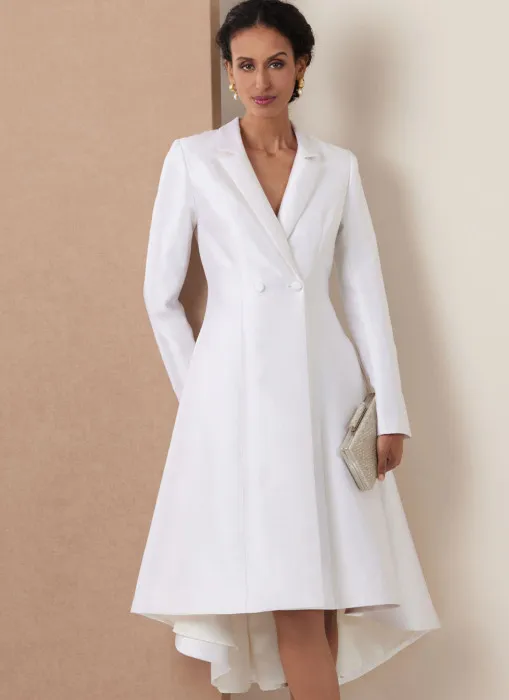 V2125 VOGUE Schnittmuster Mantelkleid EASY!